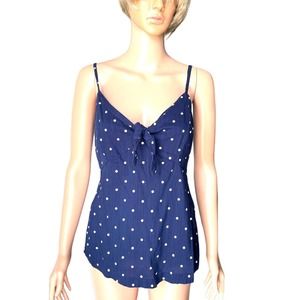 Old Navy Polkadot Tank Top Women Sz S gently used